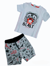 Conjunto Short Playera M/C Algodón Niño Boboli M5261
