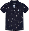 Polo Manga Corta Estampado Golf Marino Niño Mayoral M3147
