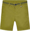 Bermuda Gabardina Verde Cintura Ajustable Niño Mayoral M3231