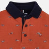 Polo M/L Avionetas Color Arcilla Niño Mayoral M4108