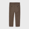 Pantalón Vestir Tailoring Cintura Ajustable Café Niño Mayoral M4526