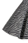 Vestido M/L Rayas Gris Boboli M725015