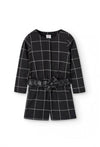 Palazo Shorts M/L Afelpado Negro Niña Boboli M725510