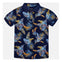 Polo Manga Corta Marino Estampado Niño Junior Mayoral M6120
