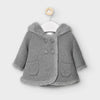 Abrigo Tejido Gris Plata Bebe Niña Mayoral M2337