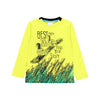 Playera Manga Larga Neon Niño Boboli M513144