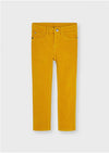 Pantalón Pana Cintura Ajustable Slim Fit Color Miel Niño Mayoral M537