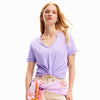 Blusa Dama Desigual Damasco Color Lila M24swtk82