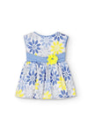 Vestido Satén Con Torera Amarilla De Bebé Niña Better Cotton Boboli  M708230