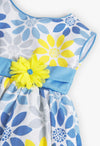 Vestido Satén Con Torera Amarilla De Bebé Niña Better Cotton Boboli  M708230
