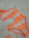 Traje de baño Con Shorts Naranja Neon Niña Boboli