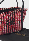 Bolsa Tweed Cuadros Negro Abelylula 5993 ABEL Y LULA