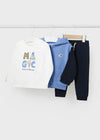 Pants Combinado Playera Celeste Mayoral M2819 MAYORAL