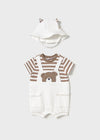 Overol Pañalero Con Gorro Muffin Bebe Mayoral M1606 MAYORAL