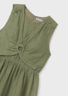 Vestido Arandela Musgo Junior Niña Mayoral M6990 MAYORAL