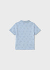 Polo M/C Estampado Azul Bebe Niño Mayoral M1109 MAYORAL