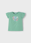 Blusa M/C Menta Niña Mayoral M3015 MAYORAL