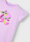 Blusa M/C Lila Niña Mayoral M3015 MAYORAL