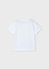 Playera M/C Bolsillo Estampado Blanco Niño Mayoral M3032 MAYORAL