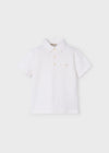 Polo M/C Estampado Beige  Niño Mayoral M3101 MAYORAL