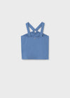Blusa Tirantes Arandela Azul Junior Niña Mayoral M6035 MAYORAL