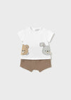 Conjunto Short Con Playera M/C Muffin Bebe Niño Mayoral M1206 MAYORAL