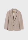 Saco Blazer Natural Suiting Camel Junior Niño Mayoral M6485 MAYORAL