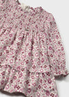 Vestido Tercioafelpado Estampado Cuarzo Bebe Niña Mayoral M2909 MAYORAL