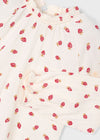 Blusa M/L Punto Bambula Mac-Rojo Niña Mayoral M4003 MAYORAL