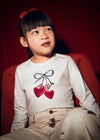 Blusa M/L Con Coletero Mac-Rojo Niña Mayoral M4008 MAYORAL