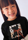 Blusa  M/L Negro Niña Mayoral M4010 MAYORAL