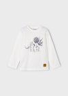 Playera M/L Embossed Nata Niño Mayoral M4089 MAYORAL