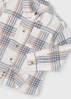 Camisa M/L Cuadros Camel Niño Mayoral M4128 MAYORAL