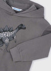 Sudadera Print Relieve Gris Niño Mayoral M4407 MAYORAL