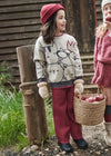 Conjunto Pantalon  Tejido Cereza Mez Niña Mayoral M4583 MAYORAL