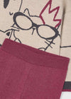 Conjunto Pantalon  Tejido Cereza Mez Niña Mayoral M4583 MAYORAL