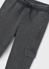 Pantalon Punto Cargo Negro Junior Niño Mayoral M7561 MAYORAL