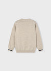 Sueter Motivo Relieve Beige Niño Mayoral M4372 MAYORAL