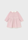 Vestido Tejido Rosa Bebe Niña R/N  Mayoral M2804 MAYORAL