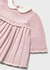 Vestido Tejido Rosa Bebe Niña R/N  Mayoral M2804 MAYORAL