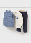 Conjunto  Overol Chaleco Iceberg Bebe Niño Mayoral M2649 MAYORAL