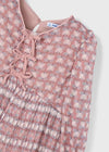 Vestido Plisado Estampado Maquillaje Niña Mayora M4917 MAYORAL
