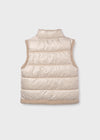 Chaleco Contrastes Borrego Arena Junior Niña Mayoral M7322 MAYORAL