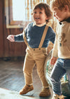 Pantalon Tirantes Beige Bebe Niño Mayoral M2512 MAYORAL
