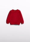 Sueter Rojo Niña Abelylula M5803 ABEL Y LULA