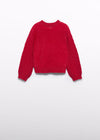 Sueter Pelito Rojo Niña Abelylula M5827 ABEL Y LULA