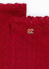 Calceta Calada Rojo Abelylula M5953 ABEL Y LULA