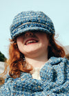 Gorra Marinera Tweed Azul Niña Abelylula M5964 ABEL Y LULA