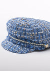 Gorra Marinera Tweed Azul Niña Abelylula M5964 ABEL Y LULA