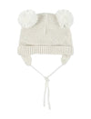 Gorro Tejido Con Orejas Blanco Quimico  -Bci Boboli Txxs42 M192170 BOBOLI